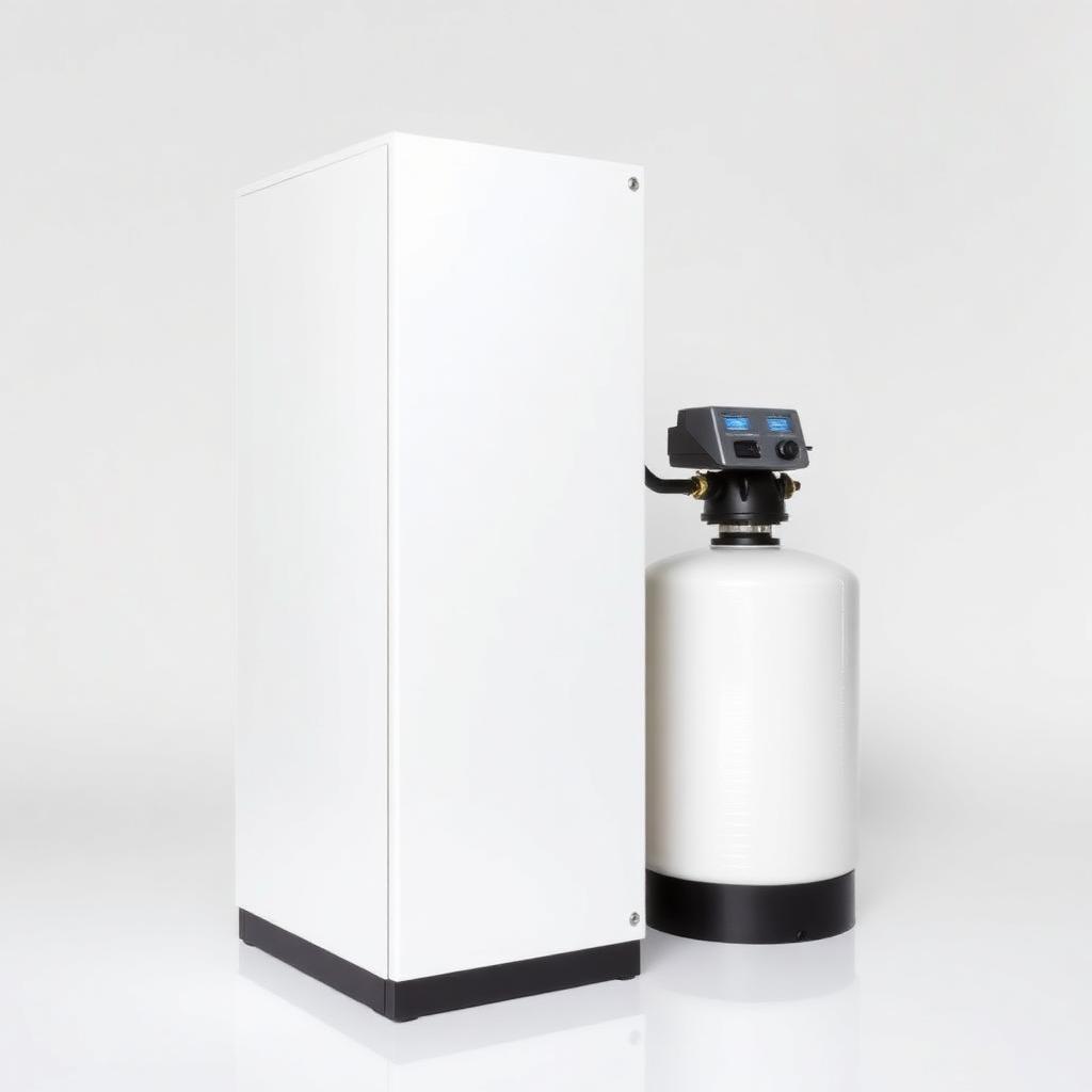 AD Eco — addolcitore cabinato a scambio ionico