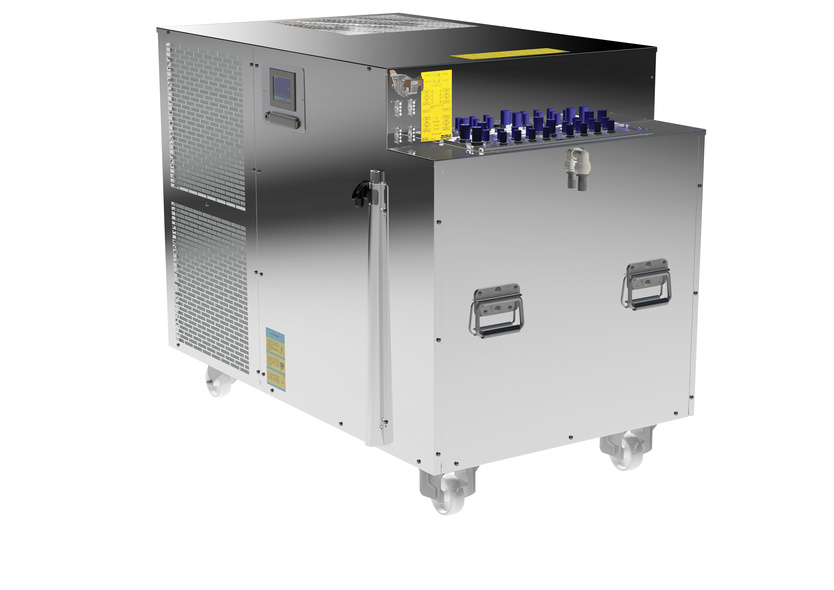 Refrigeratore e saturatore industriale per bevande